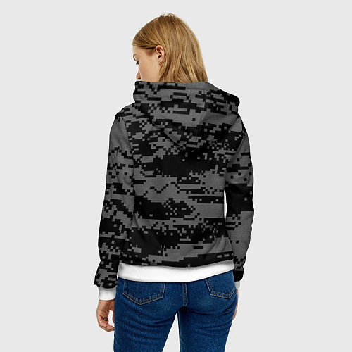 Женская толстовка ВДВ СССР / 3D-Белый – фото 4