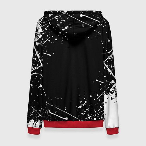 Женская толстовка GROVE STREET GTA / 3D-Красный – фото 2