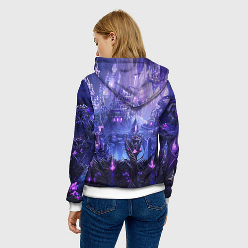 Женская толстовка HEROES / 3D-Белый – фото 4