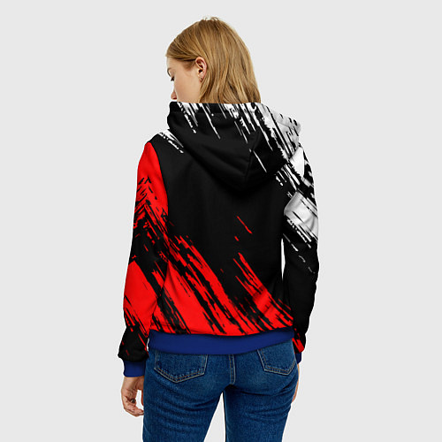 Женская толстовка DEVIL MAY CRY DMC / 3D-Синий – фото 4