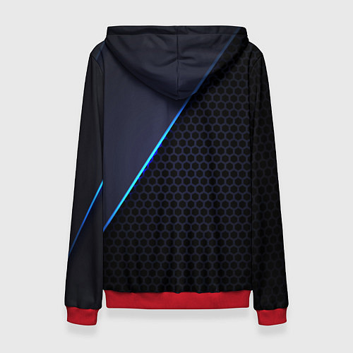 Женская толстовка SUBARU / 3D-Красный – фото 2