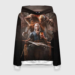 Женская толстовка КРОВЬ И ВЕДЬМАК