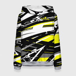 Толстовка-худи женская Counter-Strike, цвет: 3D-меланж