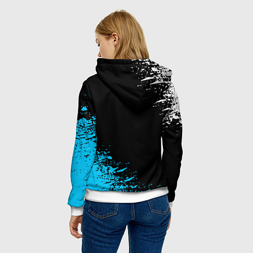 Женская толстовка PORTAL / 3D-Белый – фото 4