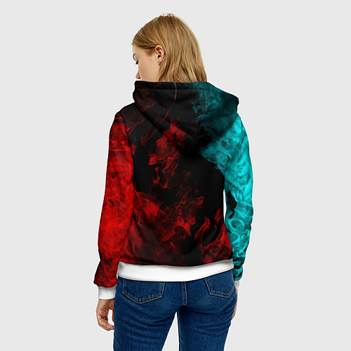 Женская толстовка DEVIL MAY CRY / 3D-Белый – фото 4