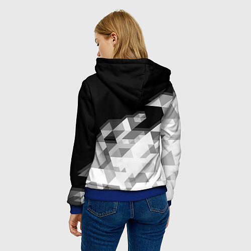 Женская толстовка Muse / 3D-Синий – фото 4