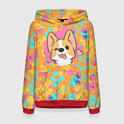 Женская толстовка Милый корги