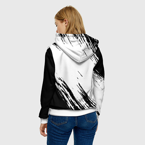 Женская толстовка NIRVANA / 3D-Белый – фото 4