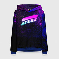 Женская толстовка ATEEZ neon