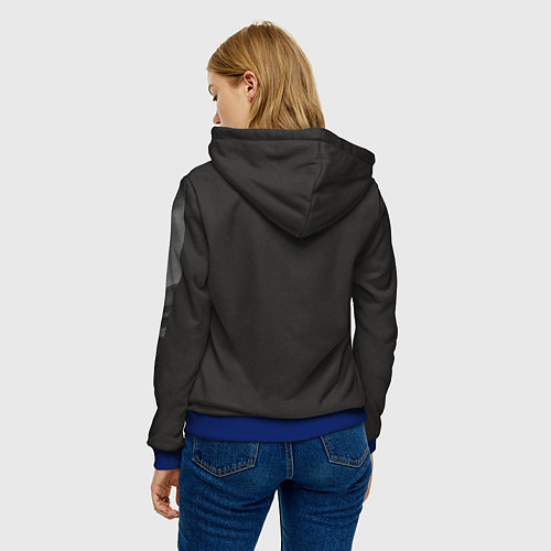 Женская толстовка PUBG / 3D-Синий – фото 4