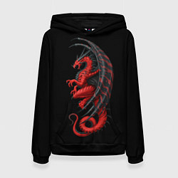 Женская толстовка Red Dragon
