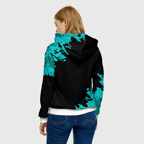 Женская толстовка NILETTO / 3D-Белый – фото 4