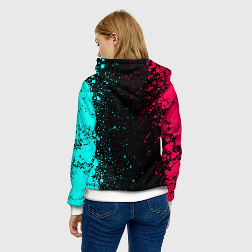 Женская толстовка BTS / 3D-Белый – фото 4