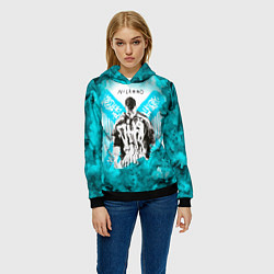 Толстовка-худи женская NILETTO, цвет: 3D-черный — фото 2