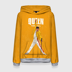 Толстовка-худи женская Queen, цвет: 3D-меланж