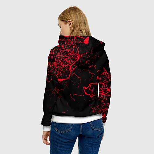 Женская толстовка Metallica / 3D-Белый – фото 4