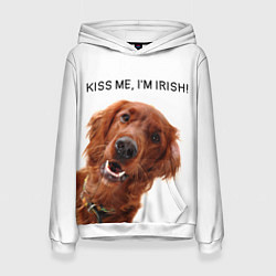 Женская толстовка Ирландский сеттер