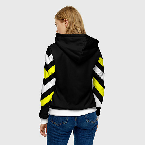 Женская толстовка Off-White: Los Angeles / 3D-Белый – фото 4