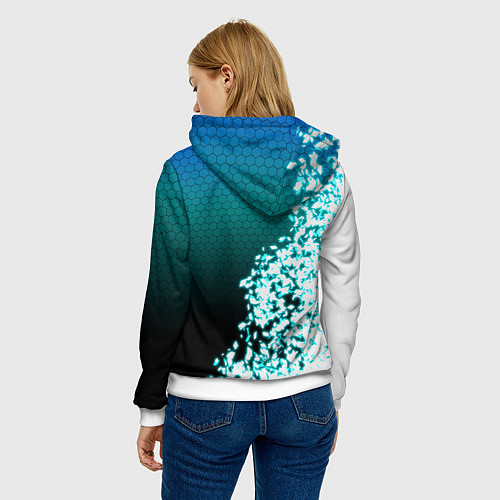 Женская толстовка PUBG / 3D-Белый – фото 4