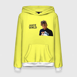 Толстовка-худи женская Juice WRLD, цвет: 3D-белый