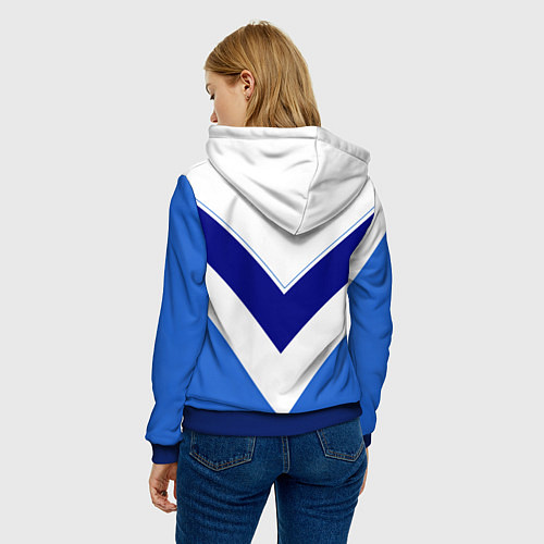 Женская толстовка Удалёнка / 3D-Синий – фото 4