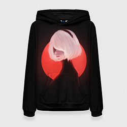 Женская толстовка 2b Nier Black