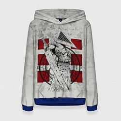 Толстовка-худи женская SILENT HILL, цвет: 3D-синий