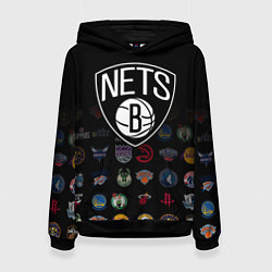 Женская толстовка Brooklyn Nets 1