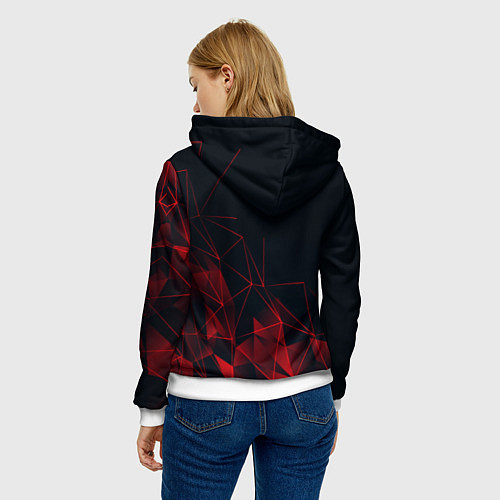 Женская толстовка MASS EFFECT N7 / 3D-Белый – фото 4