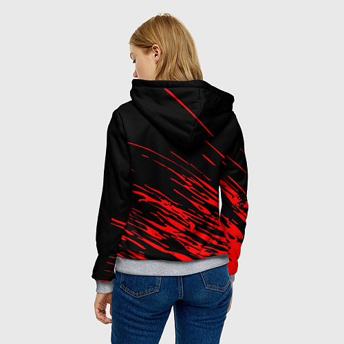 Женская толстовка Umbrella Corporation / 3D-Меланж – фото 4