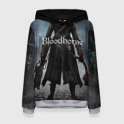 Толстовка-худи женская Bloodborne, цвет: 3D-меланж