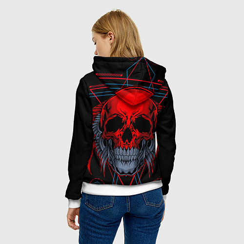 Женская толстовка Megadeth / 3D-Белый – фото 4