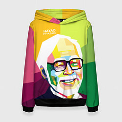 Женская толстовка Hayao Miyazaki