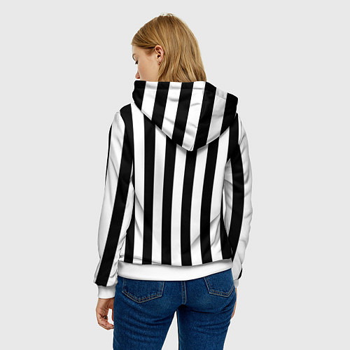 Женская толстовка Литл,биг / 3D-Белый – фото 4