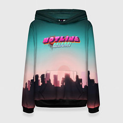 Женская толстовка HOTLINE MIAMI