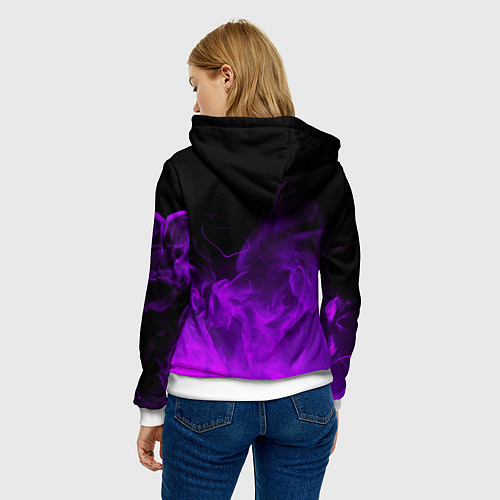 Женская толстовка MONSTER ENERGY / 3D-Белый – фото 4