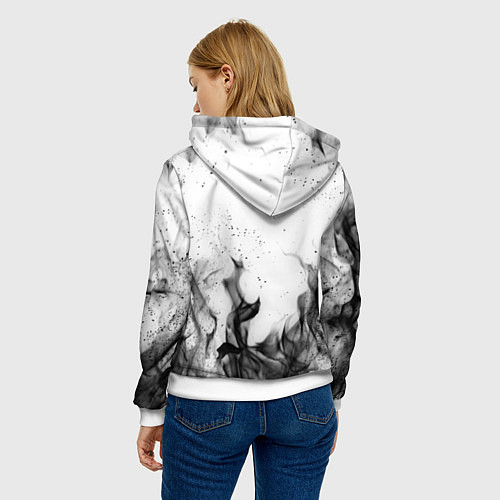 Женская толстовка MONSTER ENERGY / 3D-Белый – фото 4