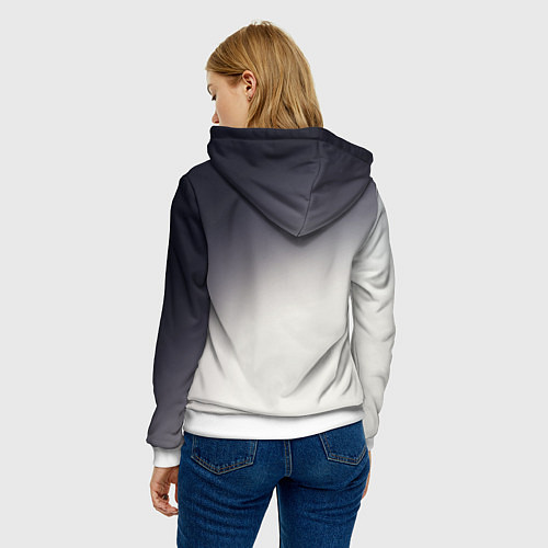 Женская толстовка Ghost of Tsushima / 3D-Белый – фото 4