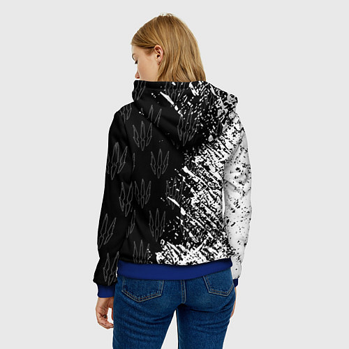 Женская толстовка The Witcher / 3D-Синий – фото 4