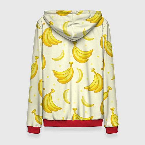 Женская толстовка Банана / 3D-Красный – фото 2