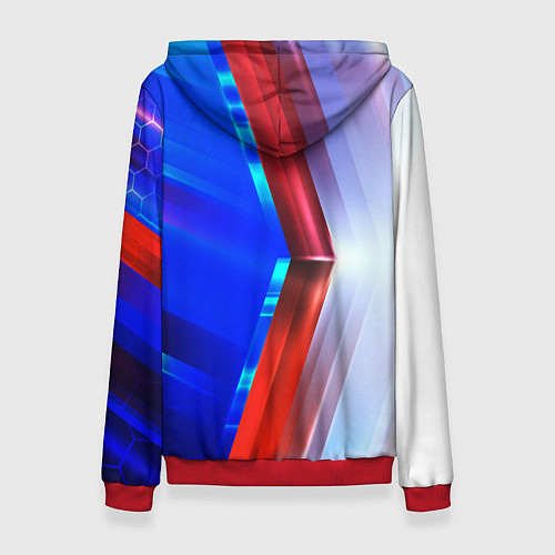 Женская толстовка RUSSIA SPORT / 3D-Красный – фото 2