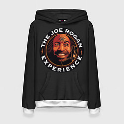 Толстовка-худи женская THE JOE ROGAN EXPERIENCE, цвет: 3D-белый