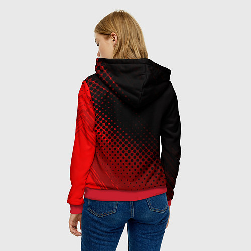 Женская толстовка Roblox / 3D-Красный – фото 4