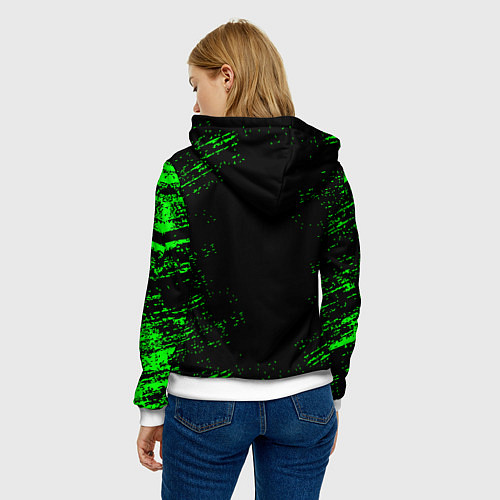 Женская толстовка MINECRAFT / 3D-Белый – фото 4