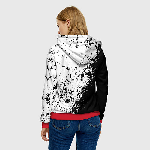 Женская толстовка Apex Legends / 3D-Красный – фото 4