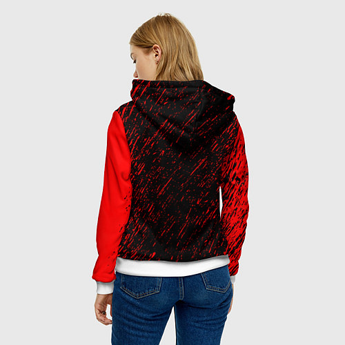 Женская толстовка Sabaton / 3D-Белый – фото 4