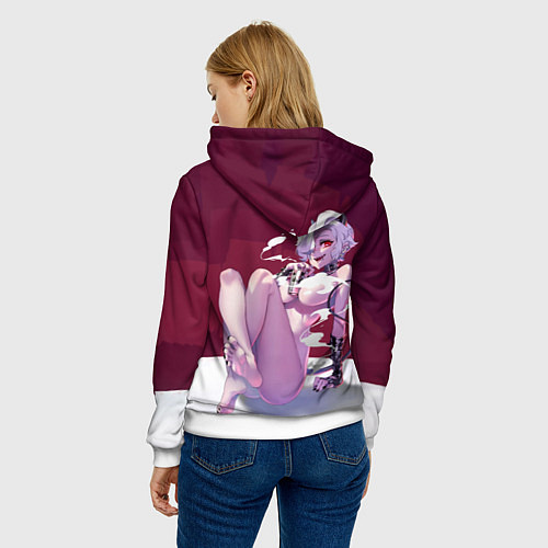 Женская толстовка ХЕЛЛТЕЙКЕР / 3D-Белый – фото 4