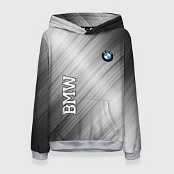 Толстовка-худи женская BMW, цвет: 3D-меланж