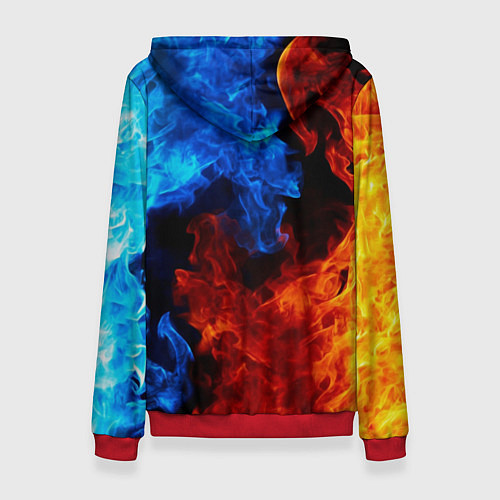 Женская толстовка CITROEN / 3D-Красный – фото 2