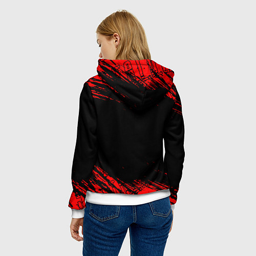 Женская толстовка STALKER 2 СТАЛКЕР 2 / 3D-Белый – фото 4